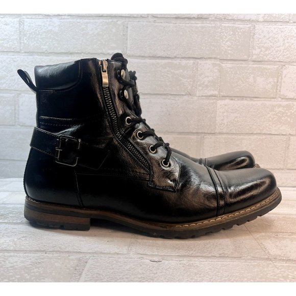 Bruno Marc Other - Bruno Marc Men's Philly-3 Black Military Combat Boots - 12M US